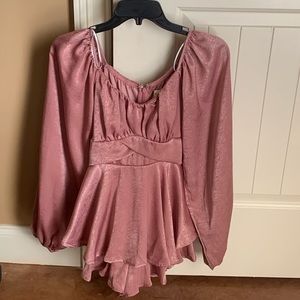 Mauve Altar’d State Romper/Dress